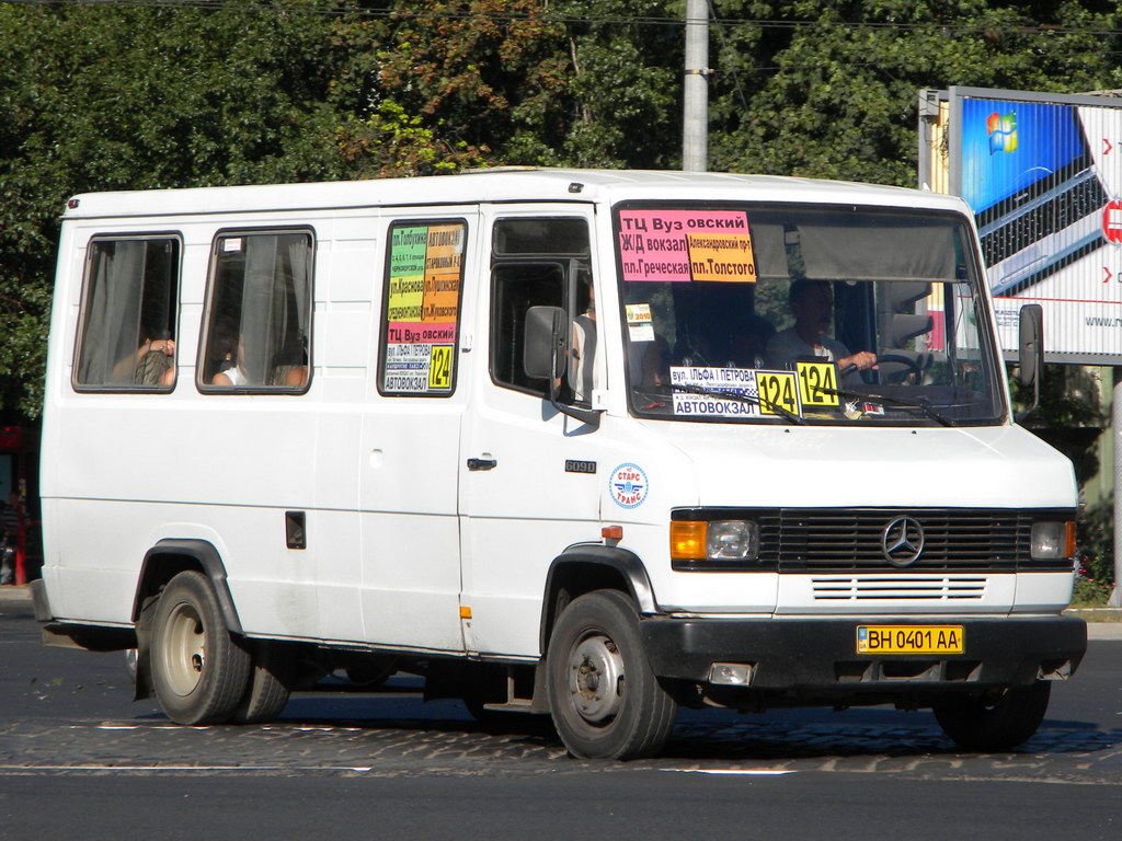 Одесская область, Mercedes-Benz T2 609D № BH 0401 AA