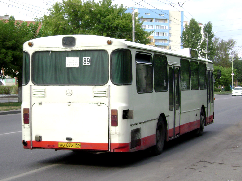 Пензенская область, Mercedes-Benz O305 № АО 872 58