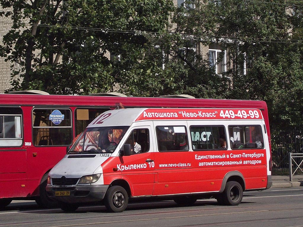 Санкт-Петербург, Mercedes-Benz Sprinter W904 408CDI № 13028