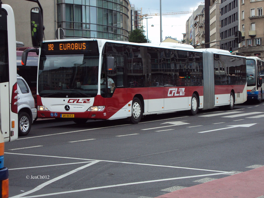 Люксембург, Mercedes-Benz O530G Citaro facelift G № 11