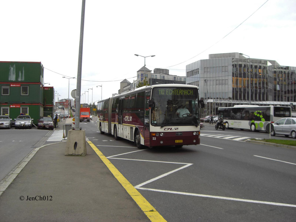 Люксембург, Van Hool TG821CL № 22