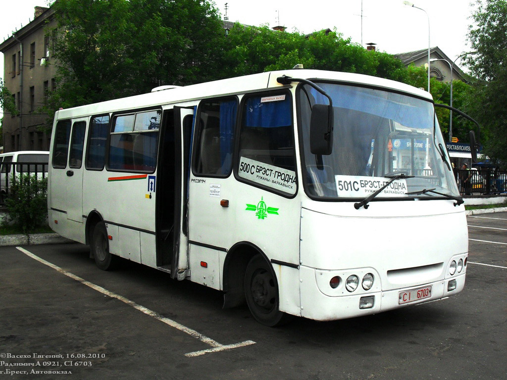 Гродненская область, ГАРЗ А0921 "Радимич" № 010162