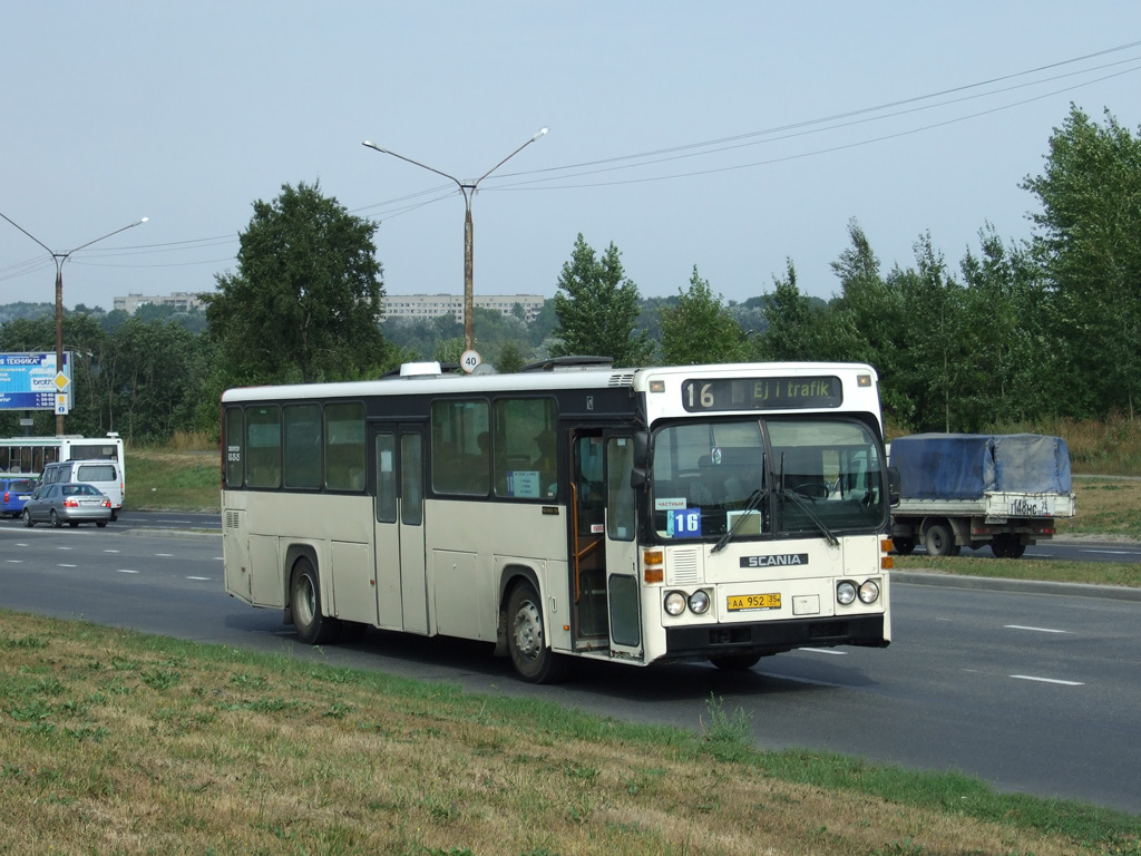 Вологодская область, Scania CN112CLAA № АА 952 35