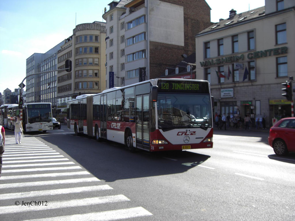 Люксембург, Mercedes-Benz O530G Citaro G № 33