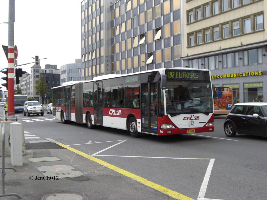 Люксембург, Mercedes-Benz O530G Citaro G № 34