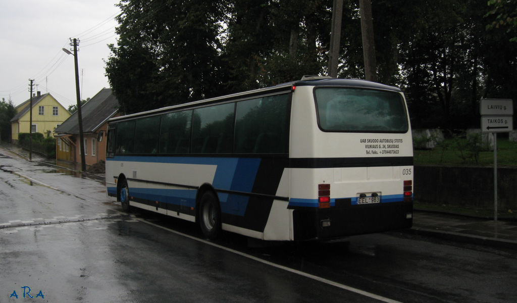 Lithuania, Van Hool T8 Alizée 210 # 035