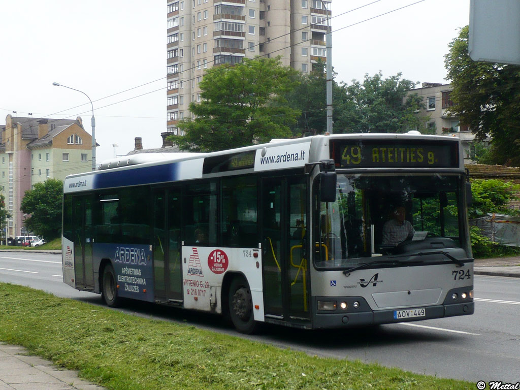 Литва, Volvo 7700 № 724