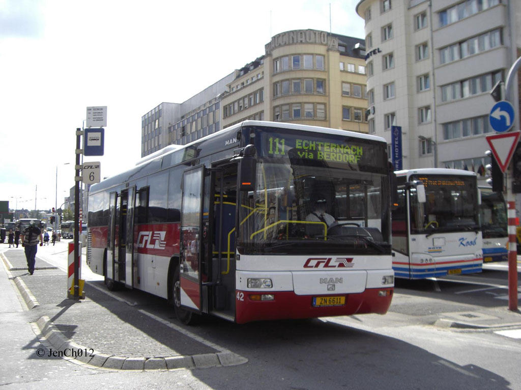 Luxembourg, MAN A72 Lion's Classic SÜ313 Nr. 42