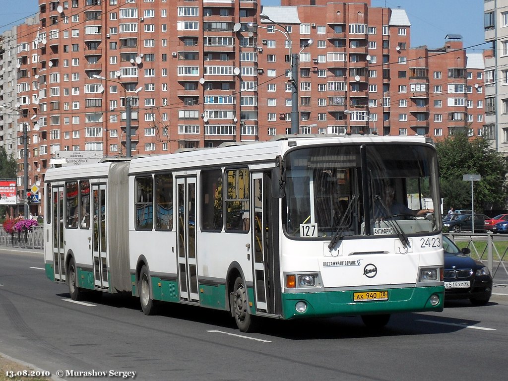 Санкт-Петербург, ЛиАЗ-6212.00 № 2423