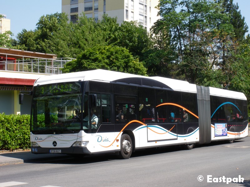 Франция, Mercedes-Benz O530G Citaro facelift G CNG № 827