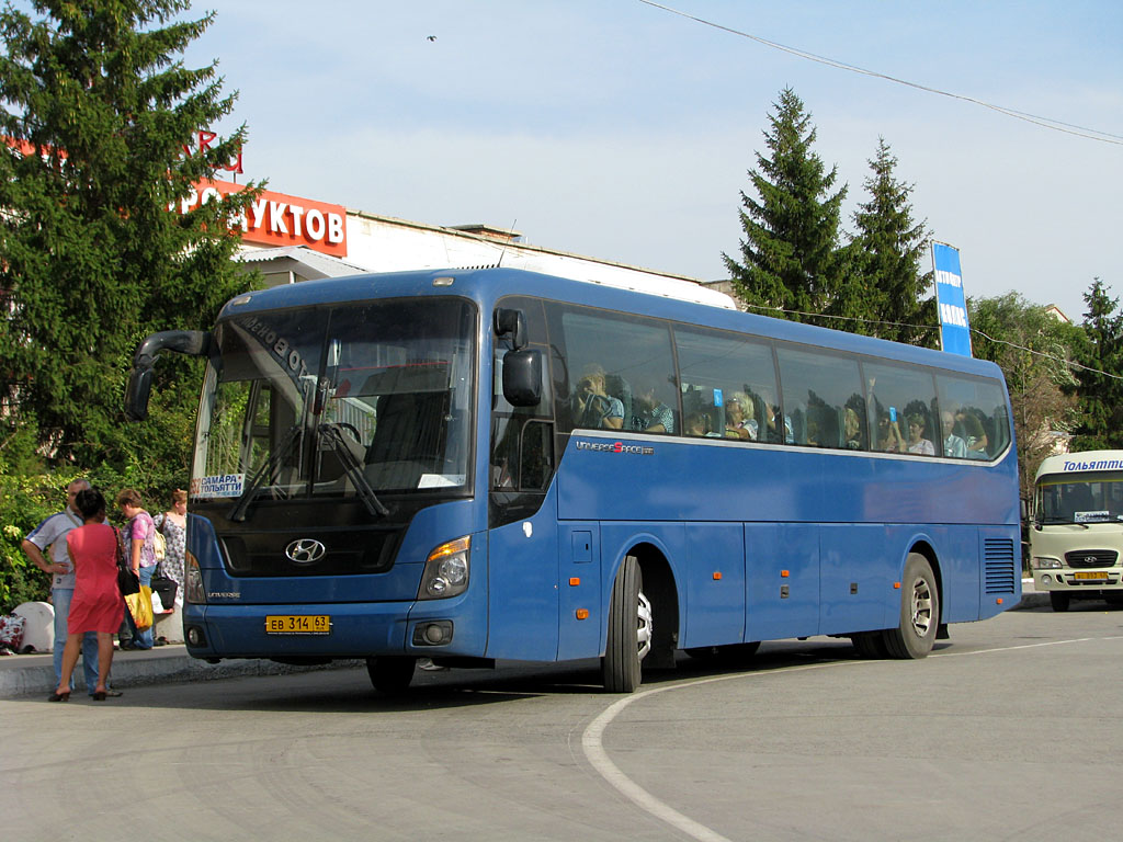 Самарская область, Hyundai Universe Space Luxury № ЕВ 314 63