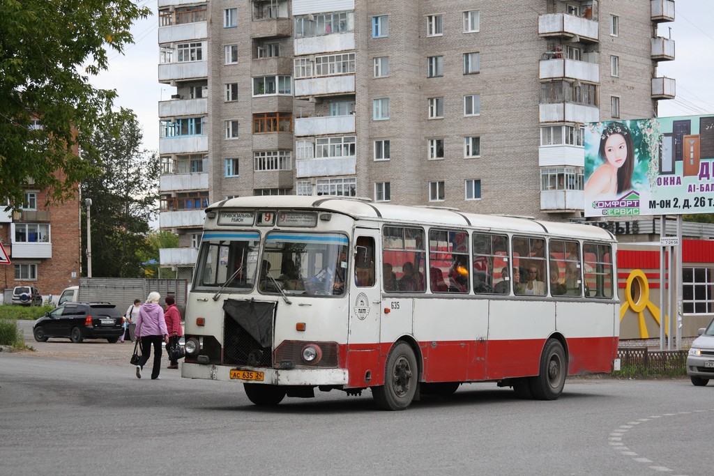 Красноярский край, ЛиАЗ-677М № 635