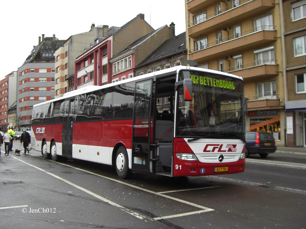 Люксембург, Mercedes-Benz Integro II L № 91