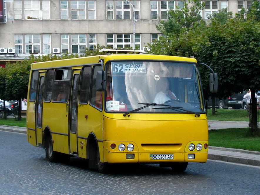 Lvov region, Bogdan A09201 (LuAZ) Nr. BC 6289 AK