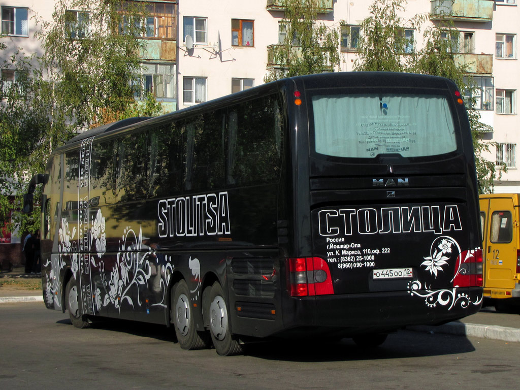 Марий Эл, MAN R08 Lion's Coach L RHC444 L № О 445 ОО 12