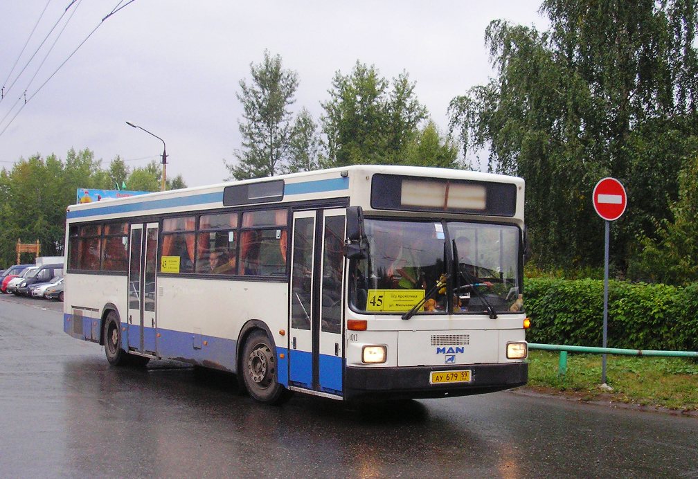 Пермский край, MAN 791 SL202 № АУ 679 59