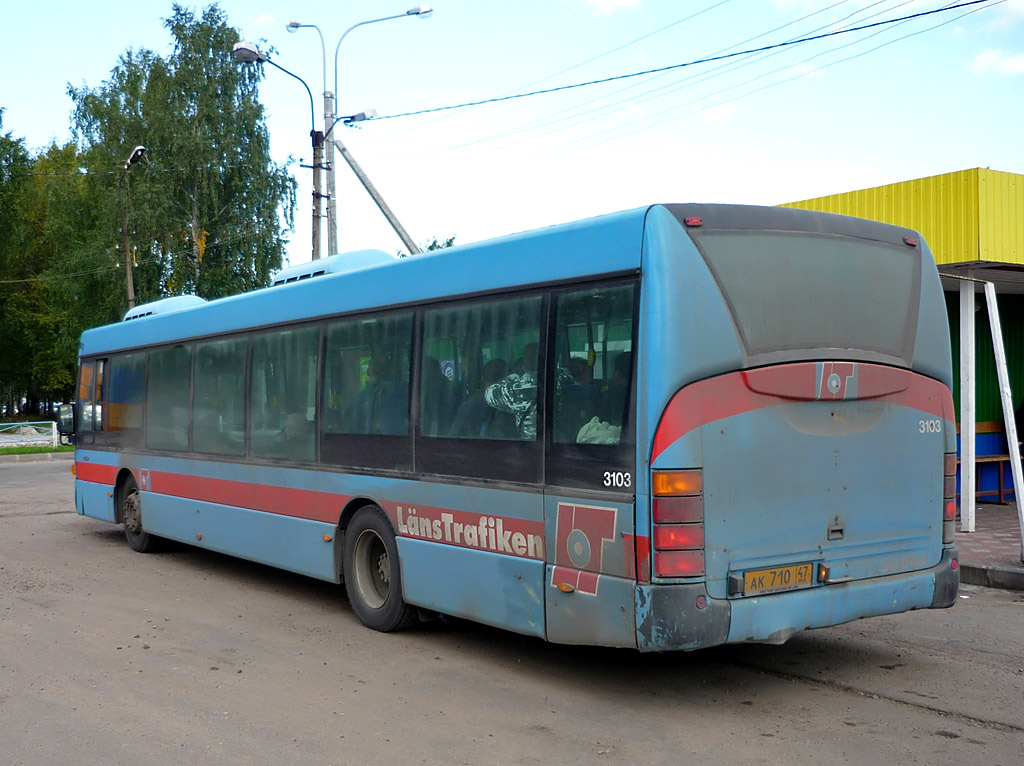 Ленинградская область, Scania OmniCity I № АК 710 47