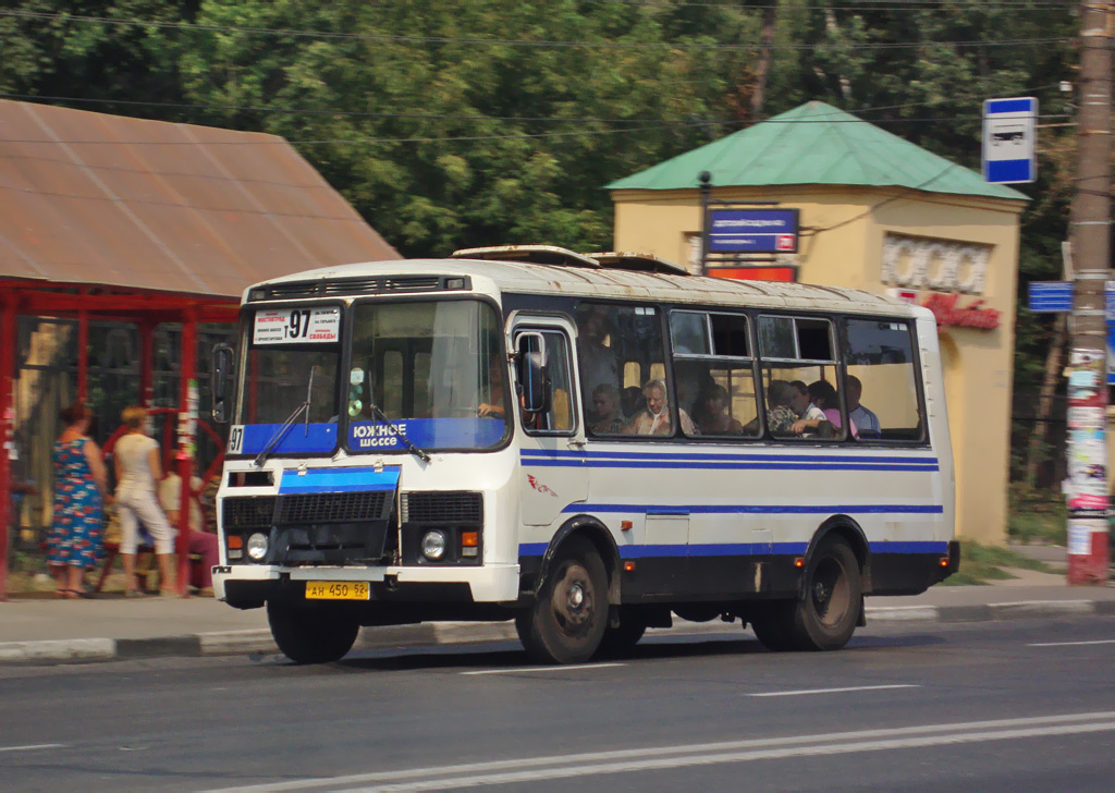 Нижегородская область, ПАЗ-32054 № АН 450 52