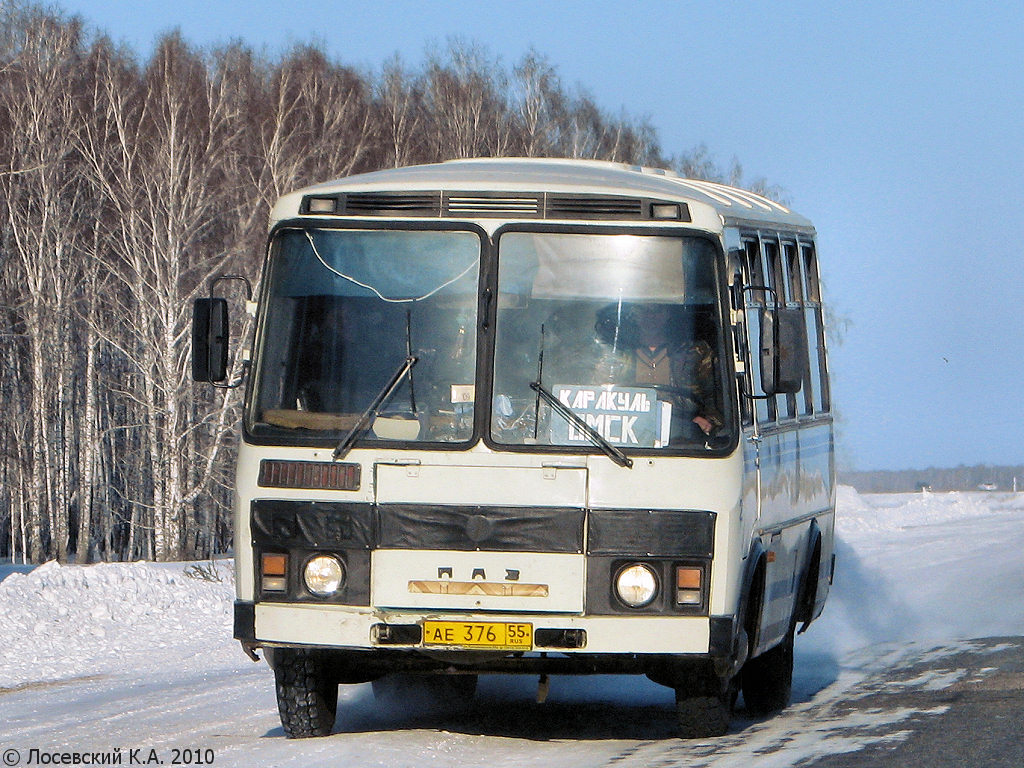 Omsk region, PAZ-3205-110 Nr. 2