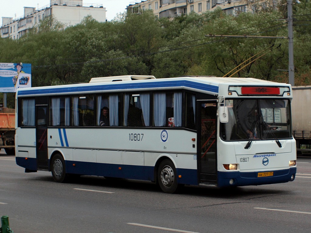 Москва, ЛиАЗ-52562R (ГолАЗ) № 10807