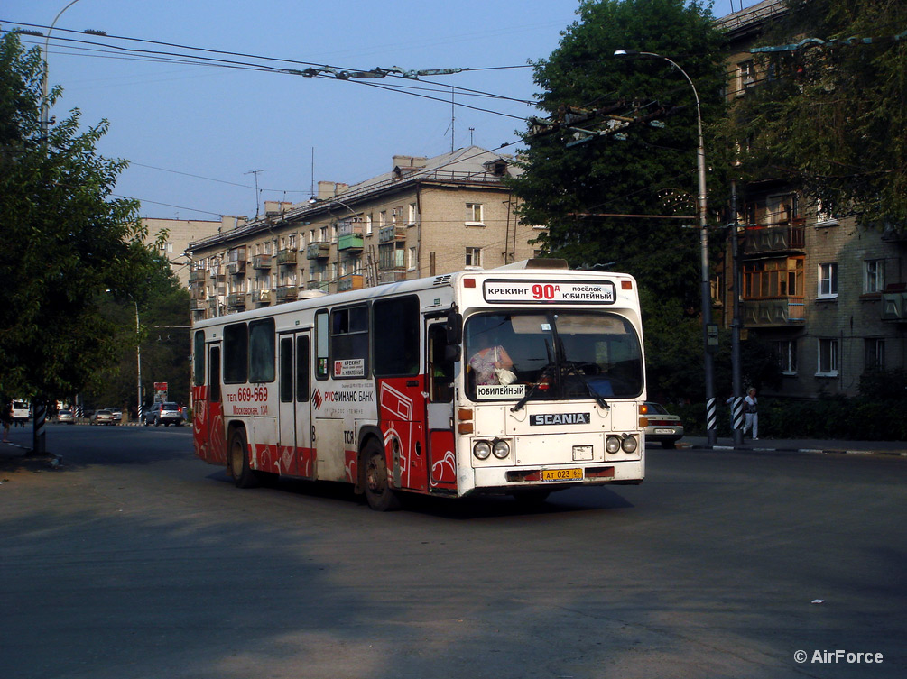 Saratov region, Scania CN112CL # АТ 023 64