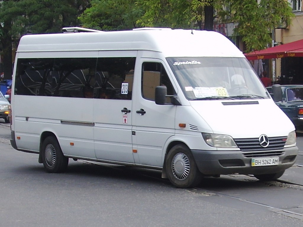 Odessa region, Mercedes-Benz Sprinter W903 311CDI Nr. BH 5262 AM