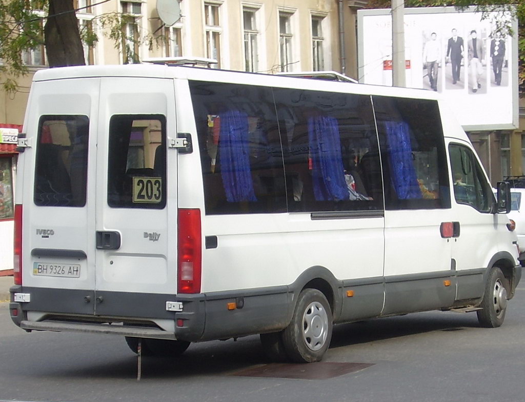 Одесская область, IVECO Daily 35C13 № BH 9326 AH