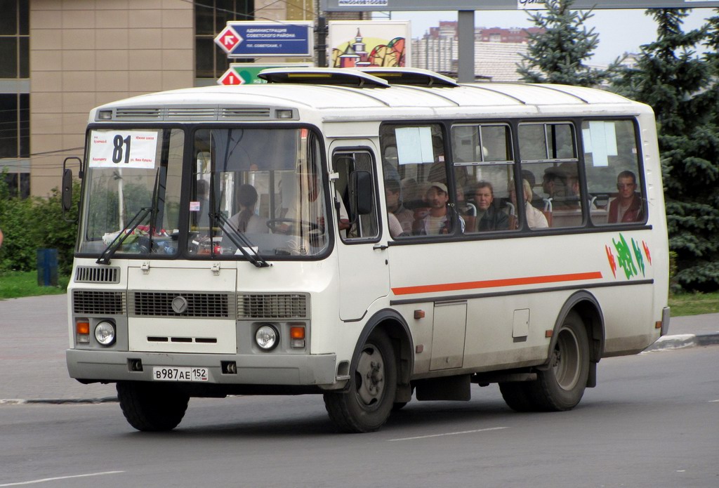 Нижегородская область, ПАЗ-32054 № В 987 АЕ 152