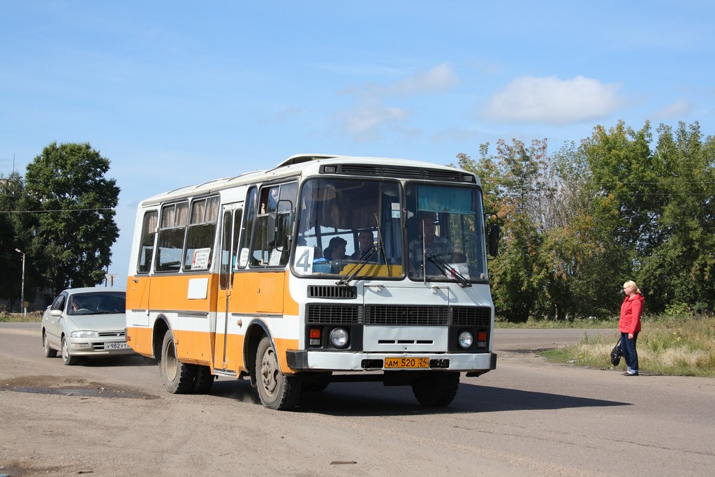 Красноярский край, ПАЗ-3205-110 № АМ 520 24