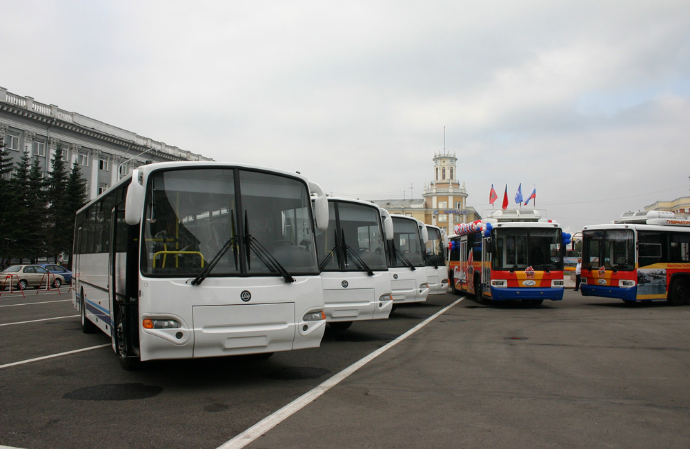 Кемеровская область - Кузбасс — Новые автобусы