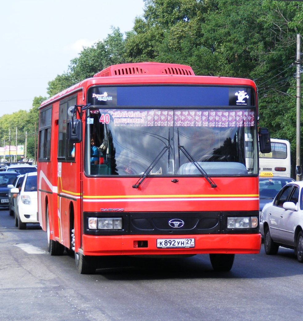 Хабаровский край, Daewoo BS106 Royal City (Busan) № К 892 УН 27