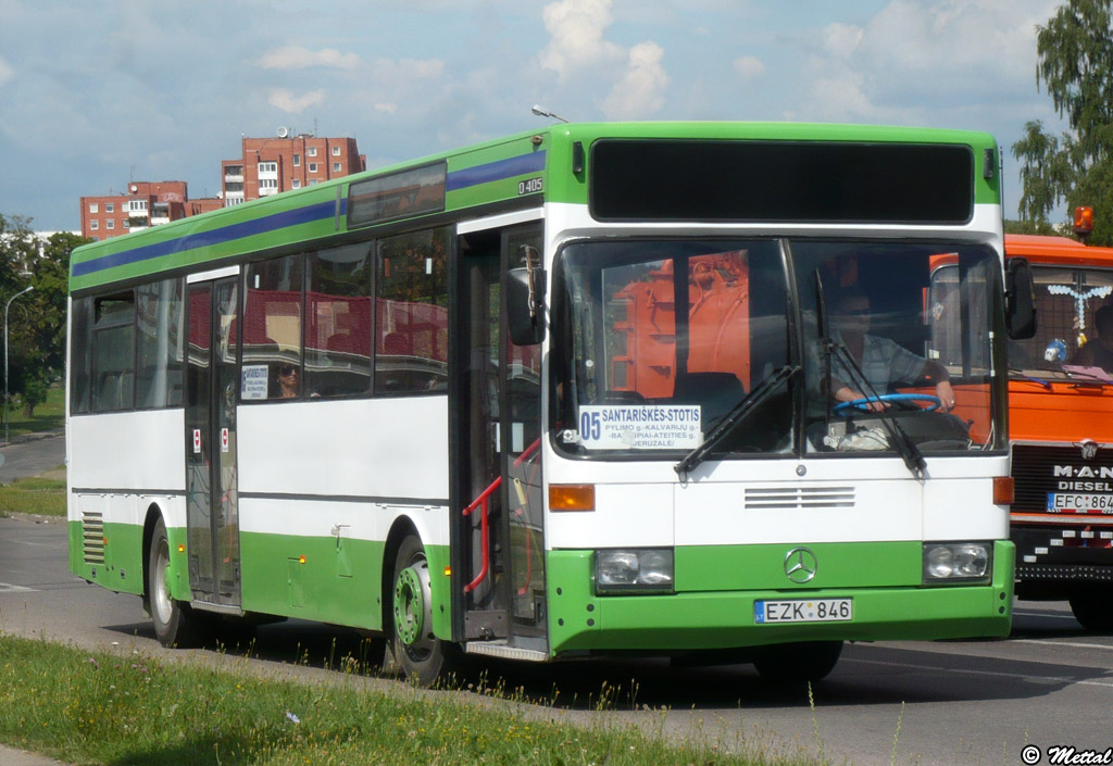 Литва, Mercedes-Benz O405 № EZK 846