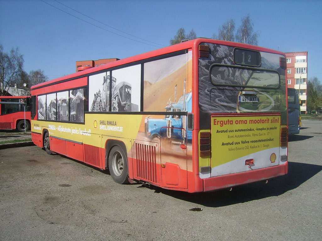 Эстония, Scania CN113CLL MaxCi № 491 AXT