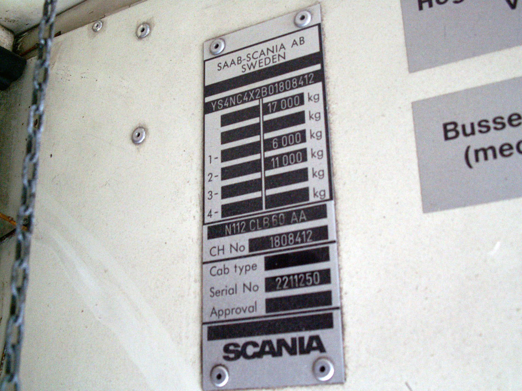 Эстония, Scania CN112CL № 386 ANC