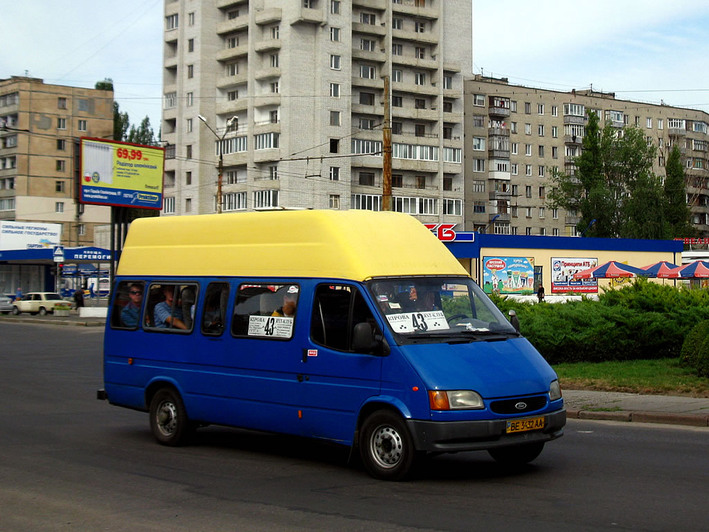 Николаевская область, Ford Transit Hi-Cube № BE 3432 AA