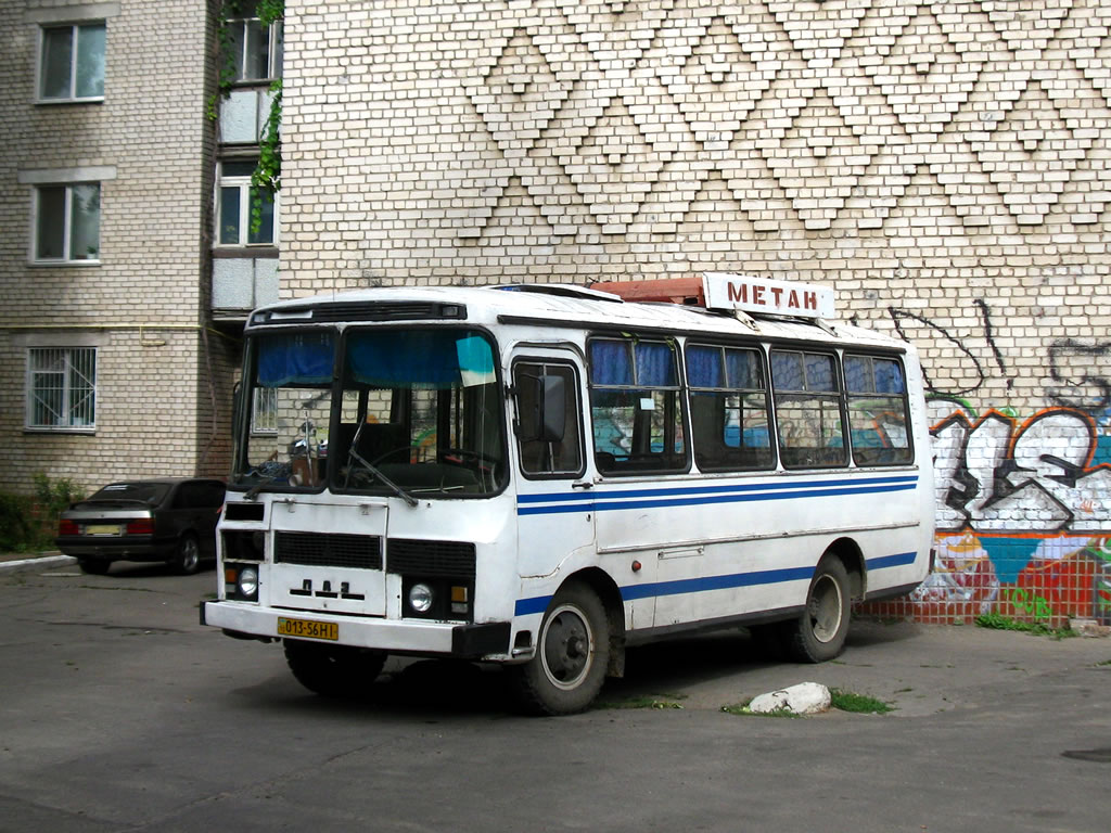 Nikolaev region, PAZ-3205 (00) # 013-56 НІ — Photo — Bus Transport