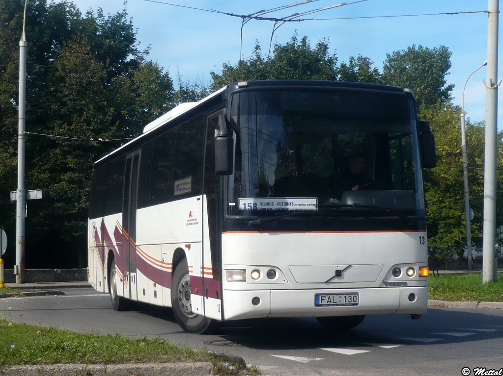 Литва, Volvo B10-400 № 13