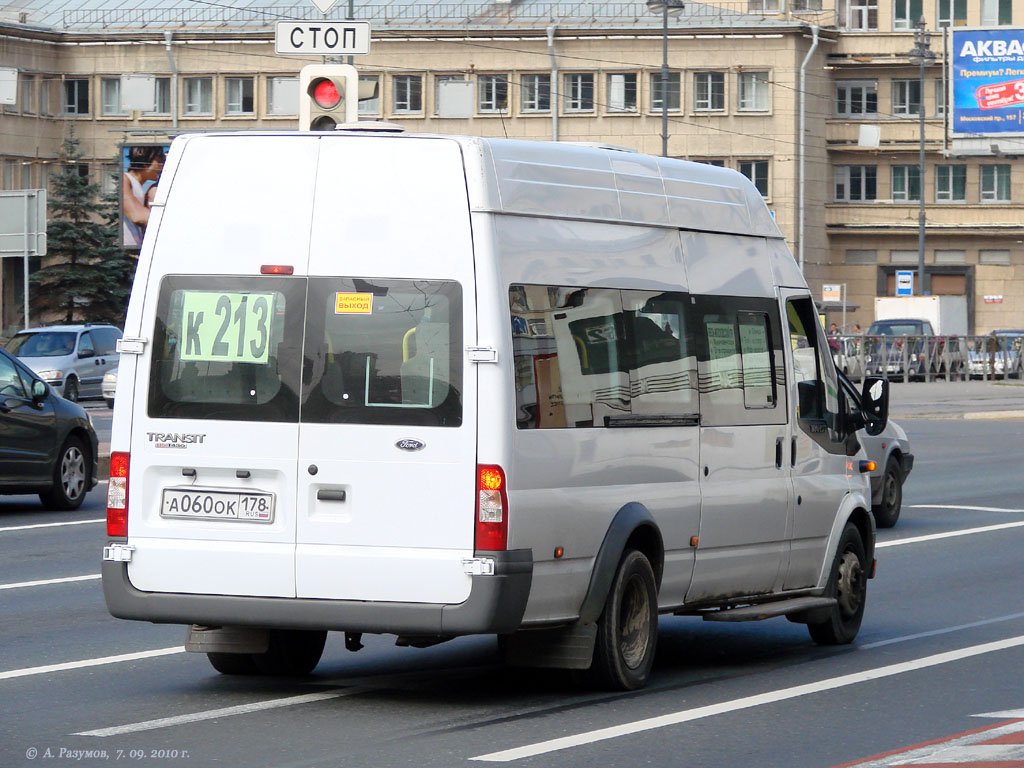 Санкт-Петербург, ПАЗ-3030 (Ford Transit) № А 060 ОК 178