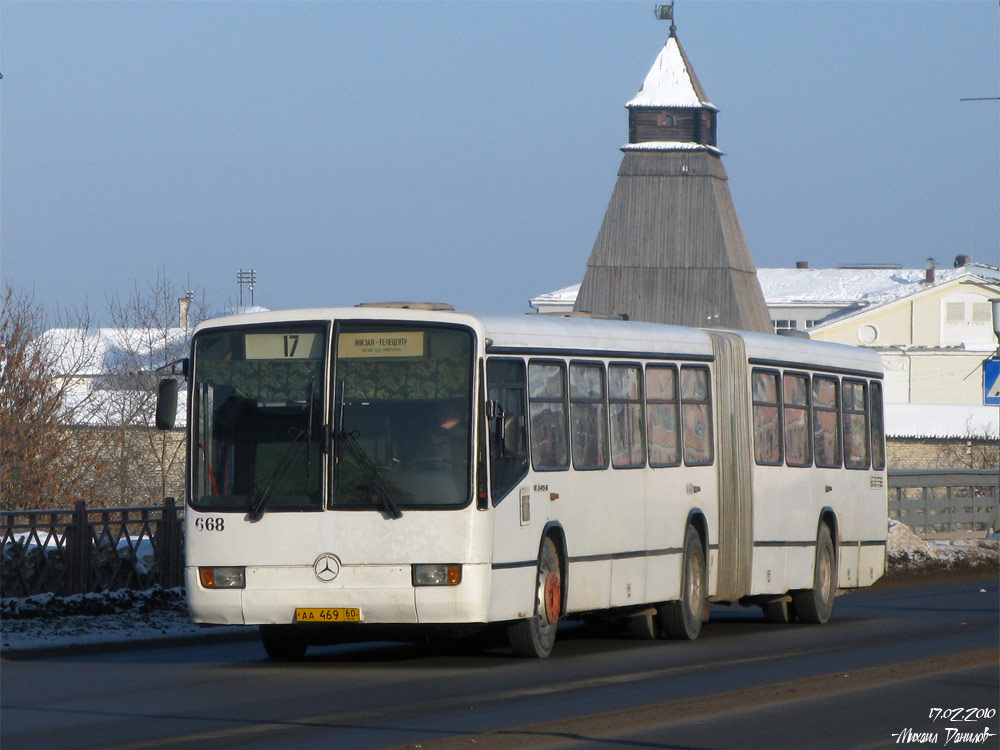 Псковская область, Mercedes-Benz O345G № 668