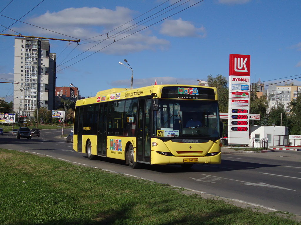Нижегородская область, Scania OmniLink II (Скания-Питер) № АС 749 52