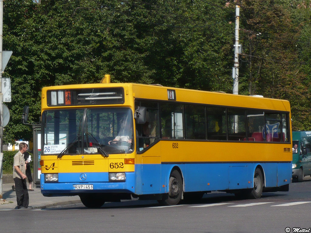 Литва, Mercedes-Benz O405 № 652