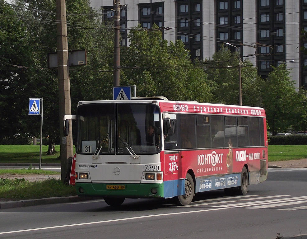 Санкт-Петербург, ЛиАЗ-5256.25 № 7390