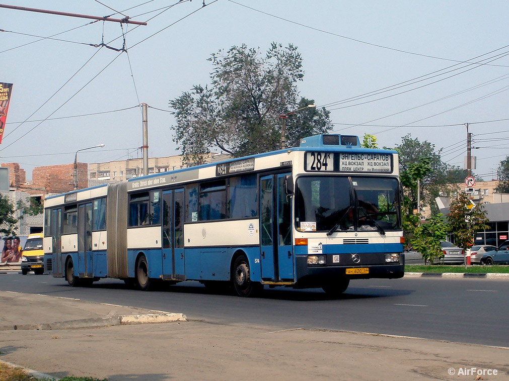 Саратовская область, Mercedes-Benz O405G № АН 620 64