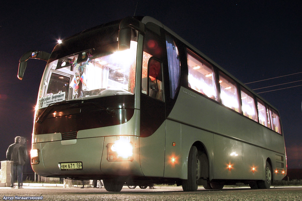 Башкортостан, MAN R07 Lion's Coach RHC414 № ЕМ 671 02