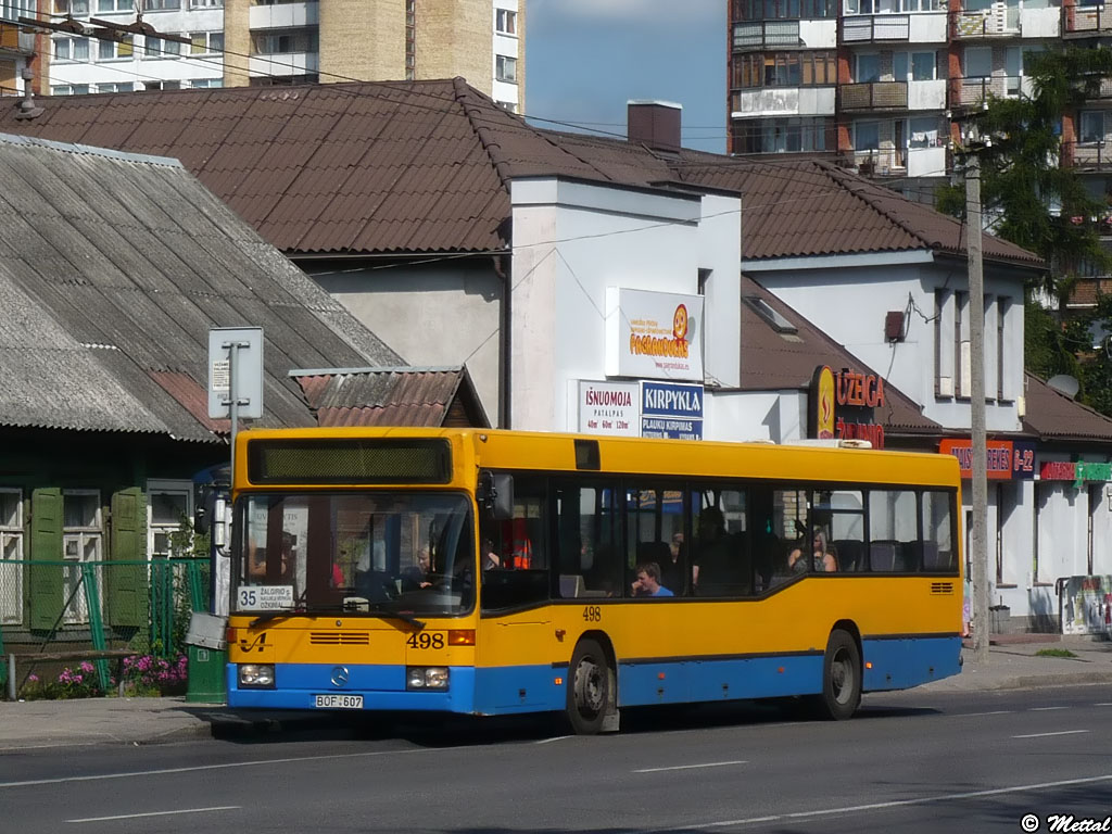 Литва, Mercedes-Benz O405N2 № 498