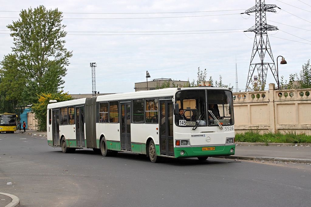 Санкт-Петербург, ЛиАЗ-6212.01 № 5526