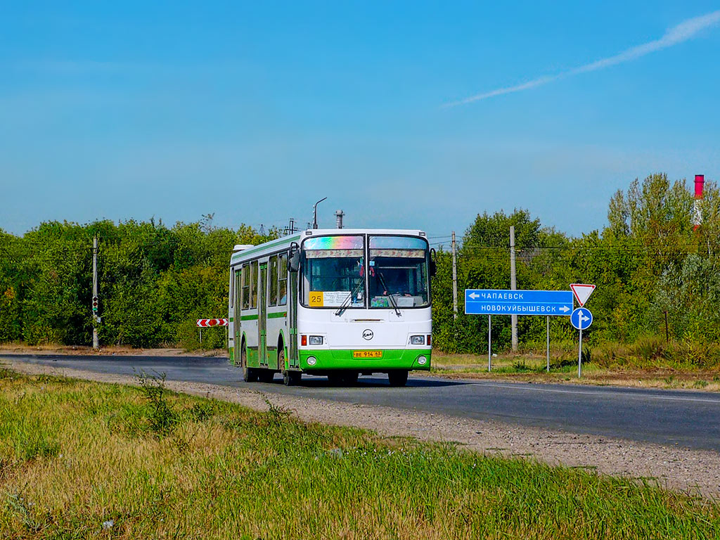 Samara region, LiAZ-5256.45 Nr. ВЕ 914 63