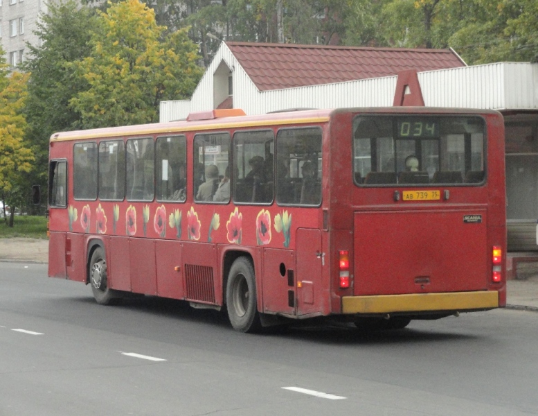 Вологодская область, Scania CR112 № АВ 739 35