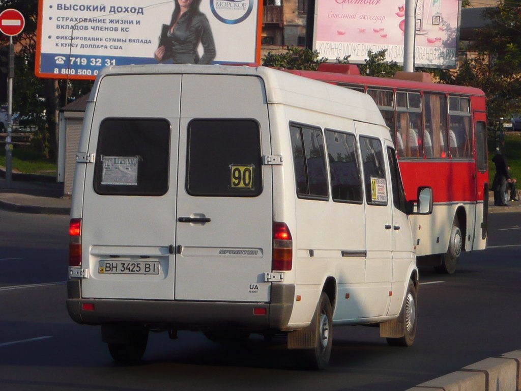 Одесская область, Mercedes-Benz Sprinter W903 312D № BH 3425 BI