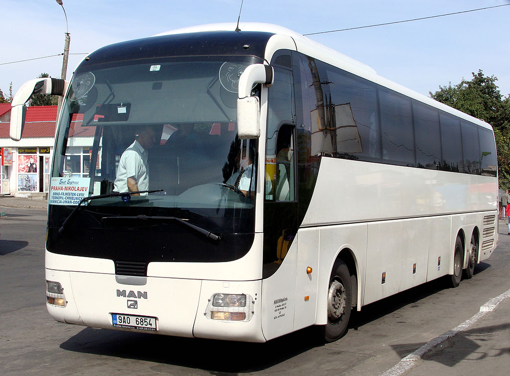 Чехия, MAN R08 Lion's Coach L RHC444 L № 9A0 6854